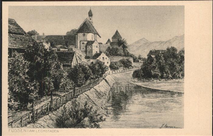 Fuessen Am Lechtstaden