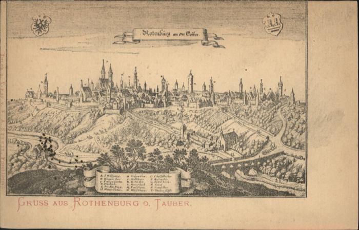 Rothenburg Tauber Stadt Wappen