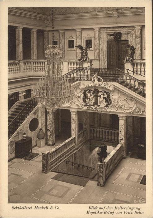 Wiesbaden Sektkellerei Henkell & Co. Kellereingan