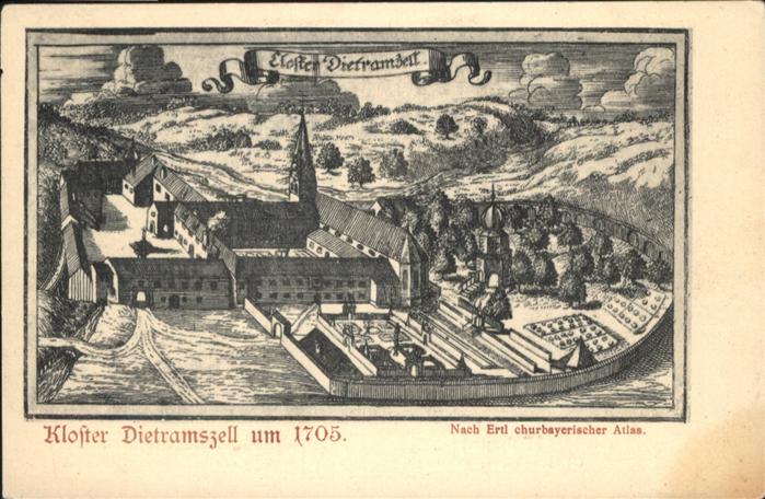 Dietramszell Kloster um 1705