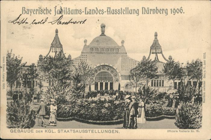 Nuernberg Bayerische Jubiläums Landes Ausstellung