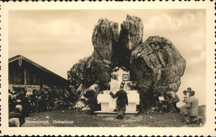Rosenheim Bayern Kampenwand Gottesdienst