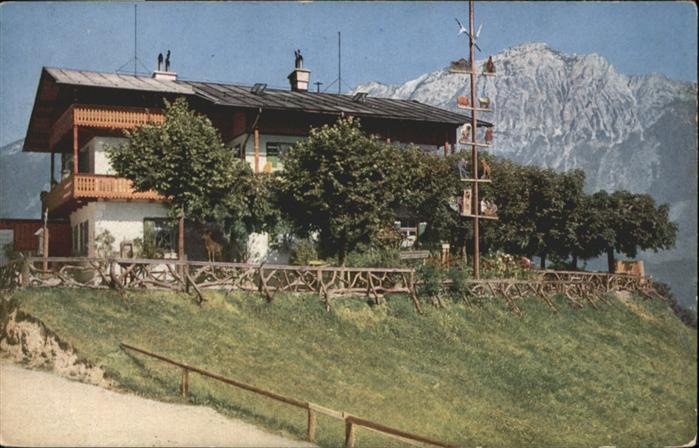 Bad Reichenhall Alpengaststätte Schroffen Hochgebirge