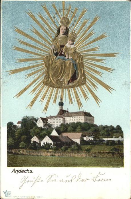 Andechs Prägedruck Heilige