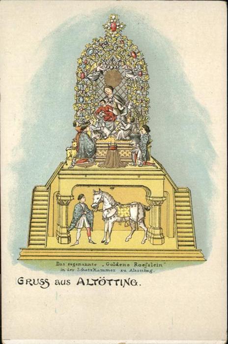 ALToeTTING Bayern Goldene Roefslein Schatzkammer