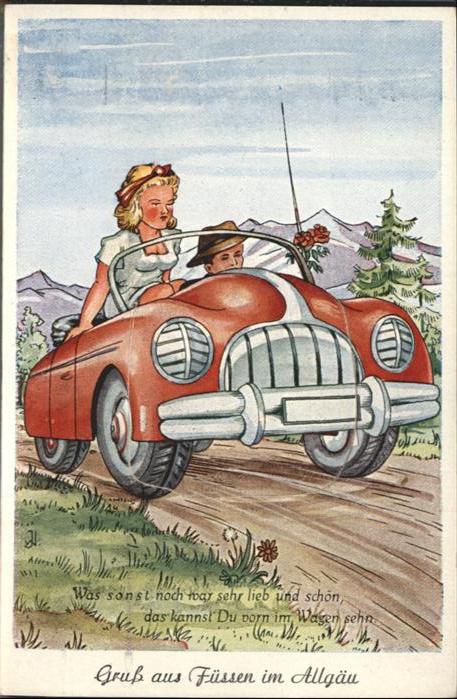 Fuessen Leporello Karte