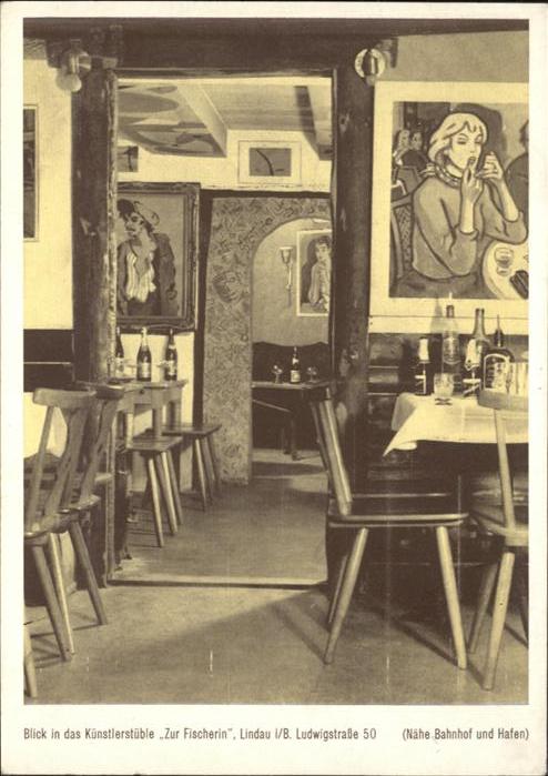 Lindau Bodensee Künstlerstube Zur Fischerin