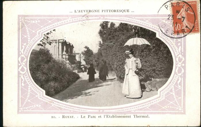 Royat Puy de Dome Parc Thermal