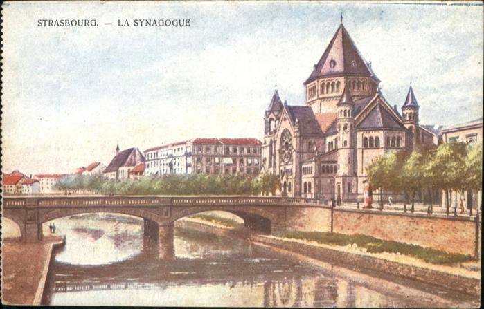 Strasbourg Alsace Synagogue Brücke
