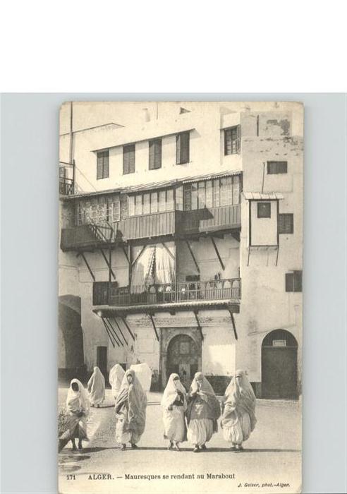 Alger Algerien Mauresques Marabout