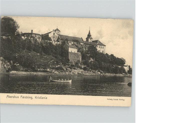 Akershus Oslo Norway Faestning Boot
