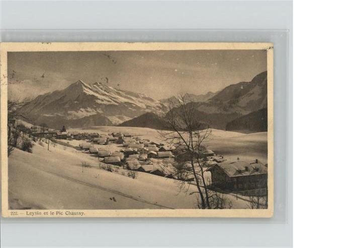 Leysin Pic Chaussy