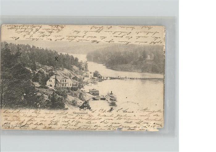 Skurusund Schiff