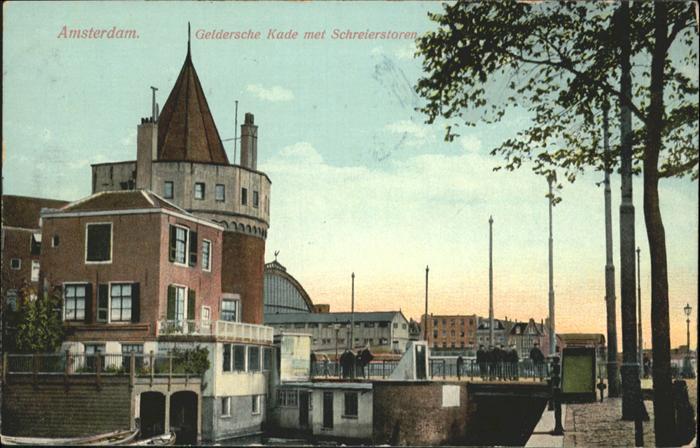 Amsterdam Niederlande Geldersche Kade Schreierstoren