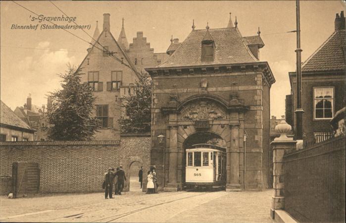 Gravenhage Binnenhof Strassenbahn