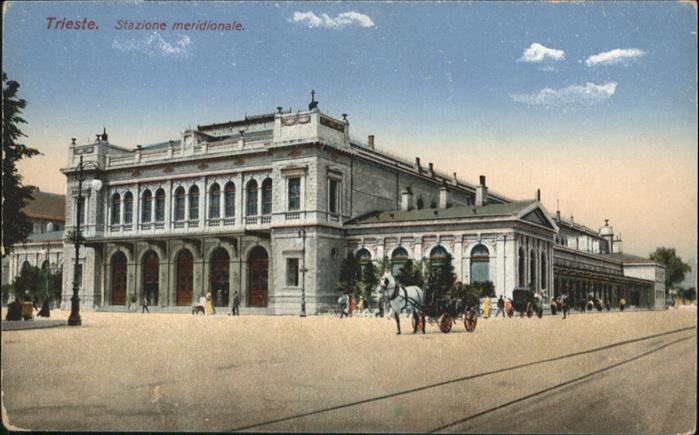 Trieste Stazione Meridionale Kutsche
