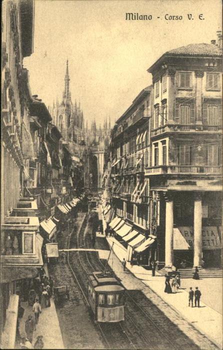 Milano Corsa V.E. Strassenbahn
