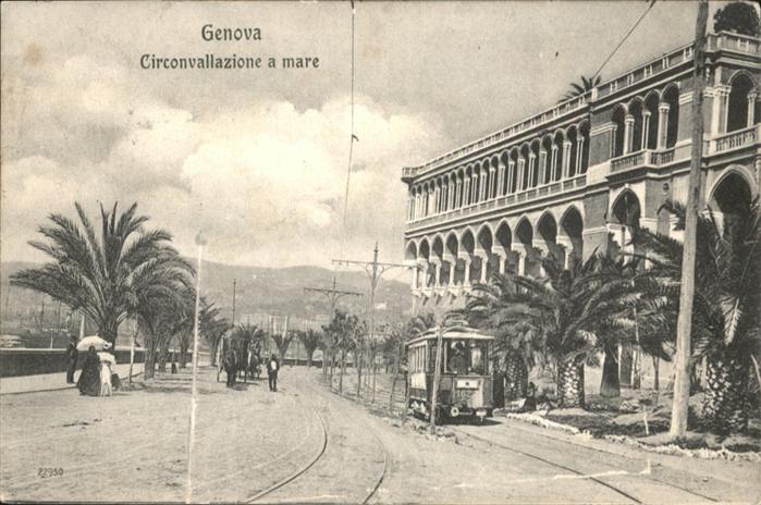 Genova Genua Liguria Circonvallazione Mare Strassenbahn Kuts