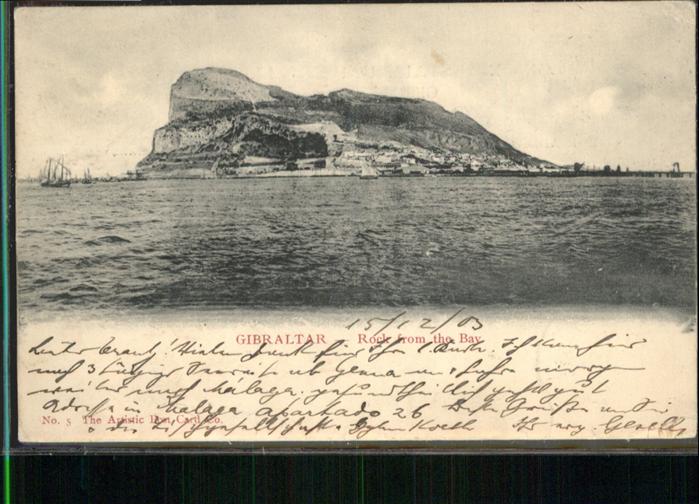 Gibraltar Rock from Bay