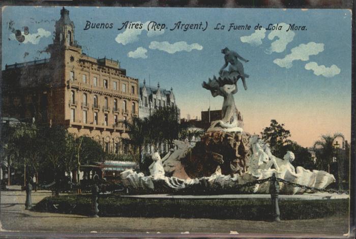 Buenos Aires Fuente Lola Mora