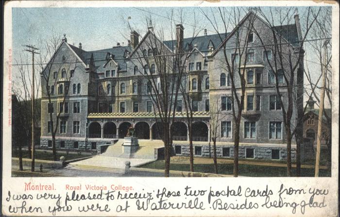 Montreal Quebec Royal Victoria College