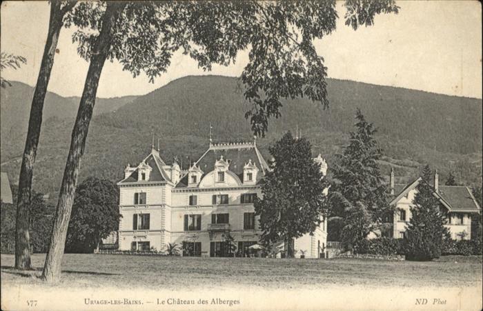 Uriage-les-Bains Isere Le Chateau des Alberges