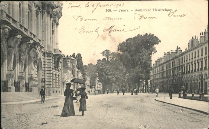 Tours Indre-et-Loire Boulevard Heurtleloup