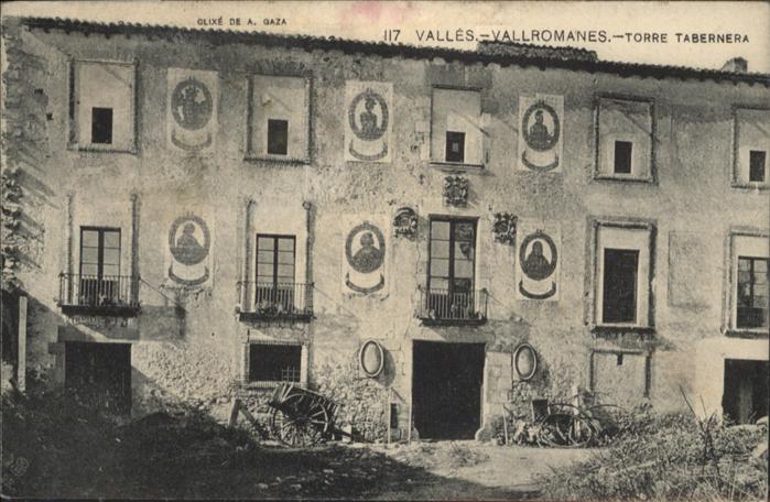 Valles Spanien Vallromanes Torre Tabernera