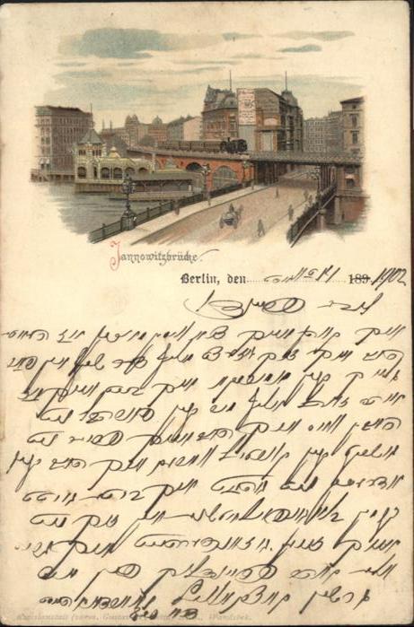 BERLIN CITY Jannowitzbruecke