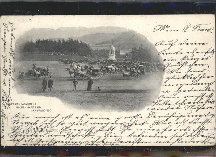 San Francisco California Golden Gate Park Kutschen