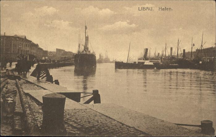 Libau Liepaja Hafen