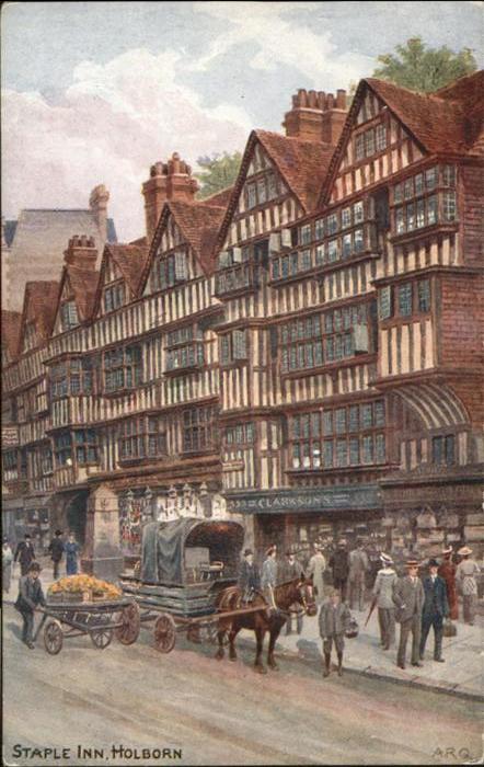 Holborn Hill Staple Inn Kutsche