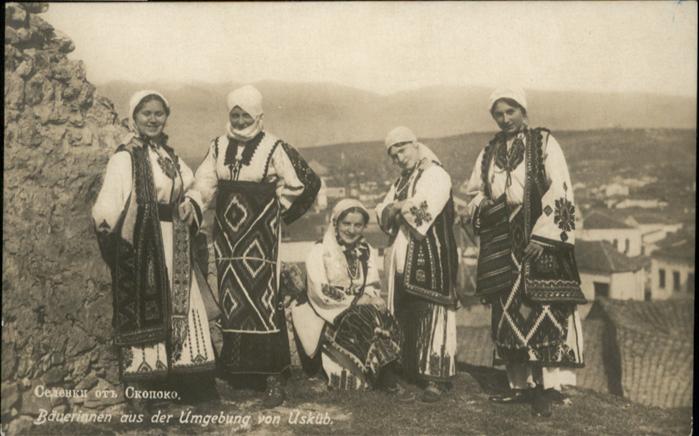 Ueskueb Uskub Bäuerinnen