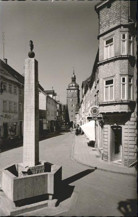 Buchen Odenwald Marktstraße
