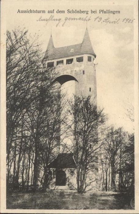 Pfullingen Schönberg Aussichtsturm
