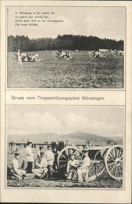 Muensingen BW Truppenuebungsplatz