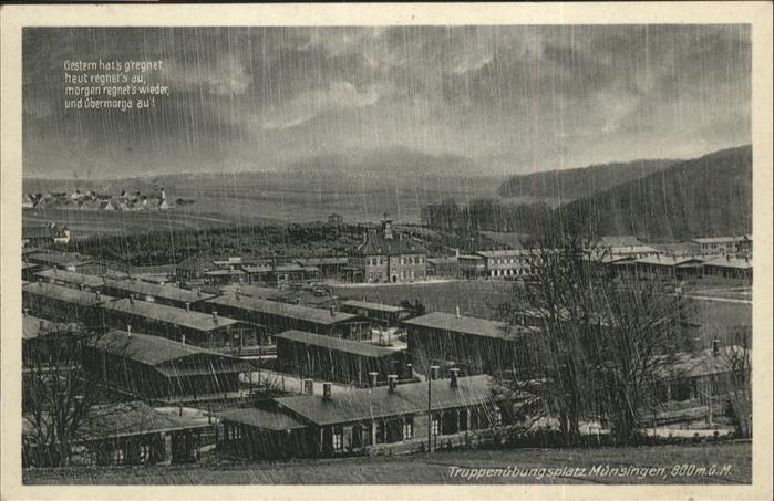 Muensingen BW Truppenuebungsplatz