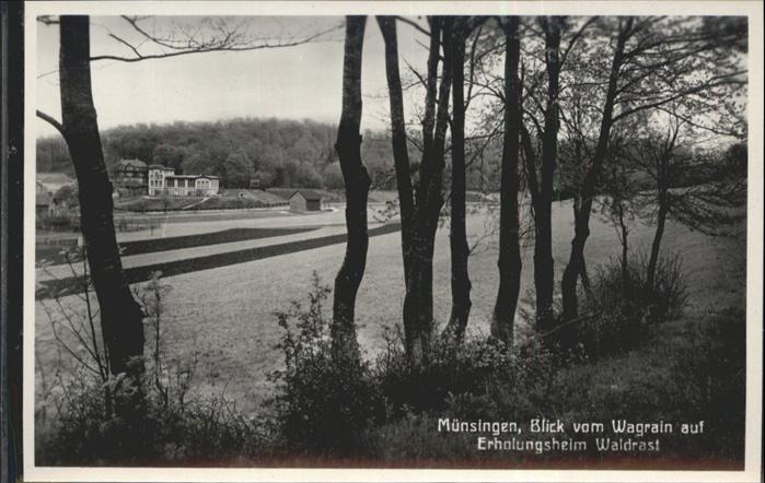Muensingen BW Erholungsheim Waldrast