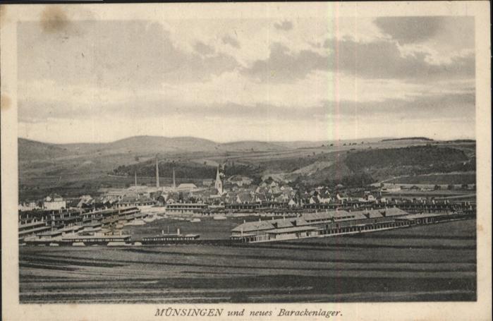Muensingen Neues Barackenlager