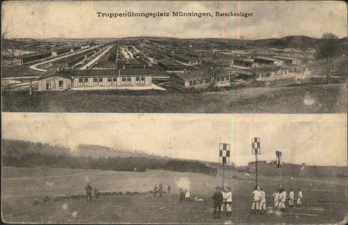 Muensingen Truppenübungsplatz Barackenlager