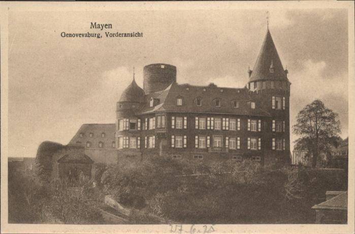Mayen Eifel Rheinland-Pfalz Genovevaburg