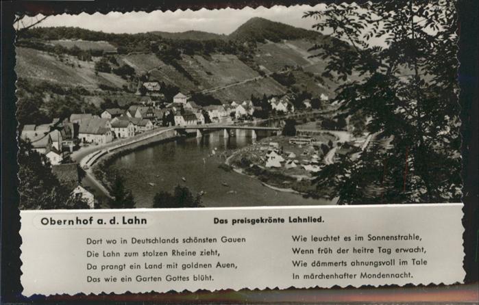 Obernhof Lahn Preisgekröntes Lahnlied