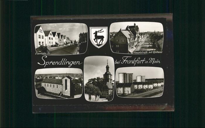 Sprendlingen  Dreieich Hauptstraße
Rathaus
Eisenbahnstraße