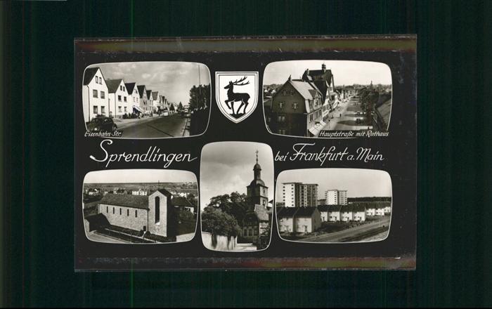 Sprendlingen  Dreieich Hauptstraße
Rathaus
Eisenbahnstraße