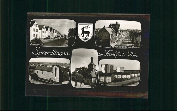 Sprendlingen  Dreieich Hauptstraße
Rathaus
Eisenbahnstraße