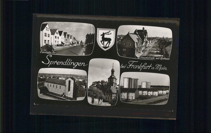 Sprendlingen  Dreieich Hauptstraße
Rathaus
Eisenbahnstraße