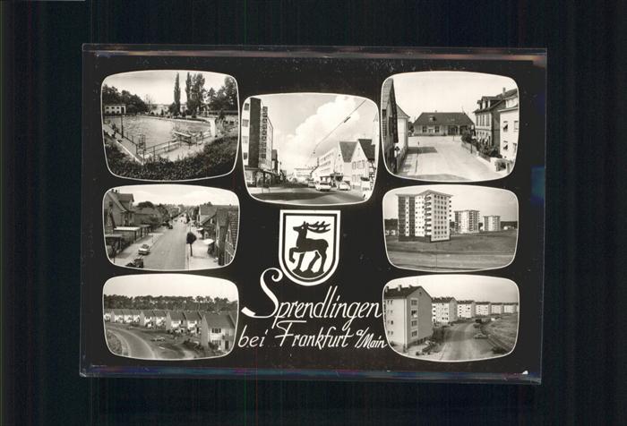 Sprendlingen Dreieich Schwimmbad
Wohnblocks
Hauptstraße