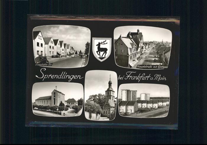 Sprendlingen Dreieich Eisenbahnstraße
Hauptstraße
Kirche