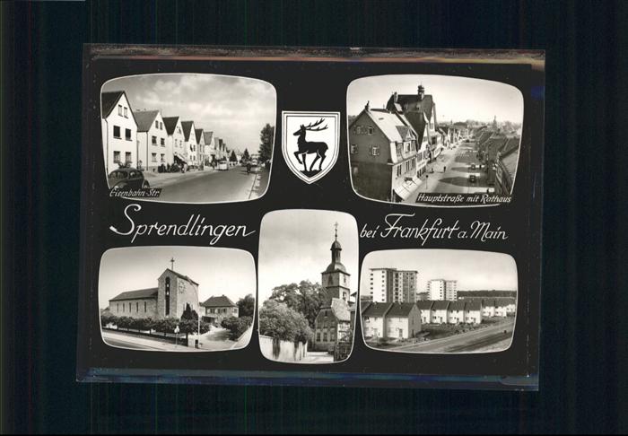 Sprendlingen Dreieich Eisenbahnstraße
Hauptstraße
Kirche