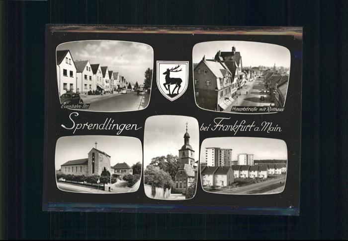 Sprendlingen Dreieich Eisenbahnstraße
Hauptstraße
Kirche